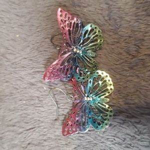 Butterfly earrings